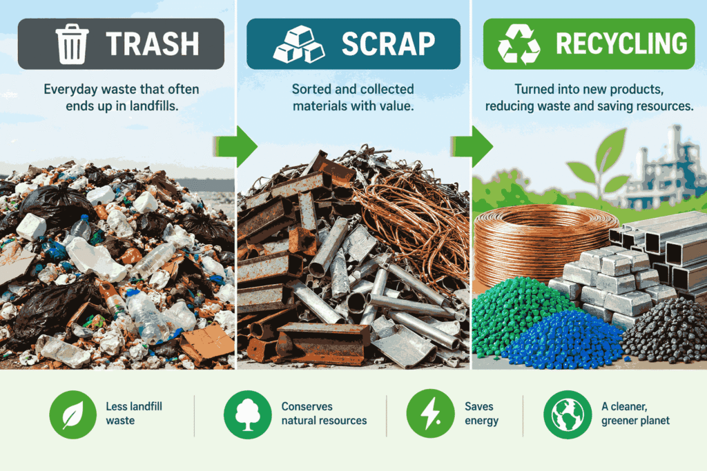 Why Recyclers, Traders and Manufacturers See Scrap So Differently